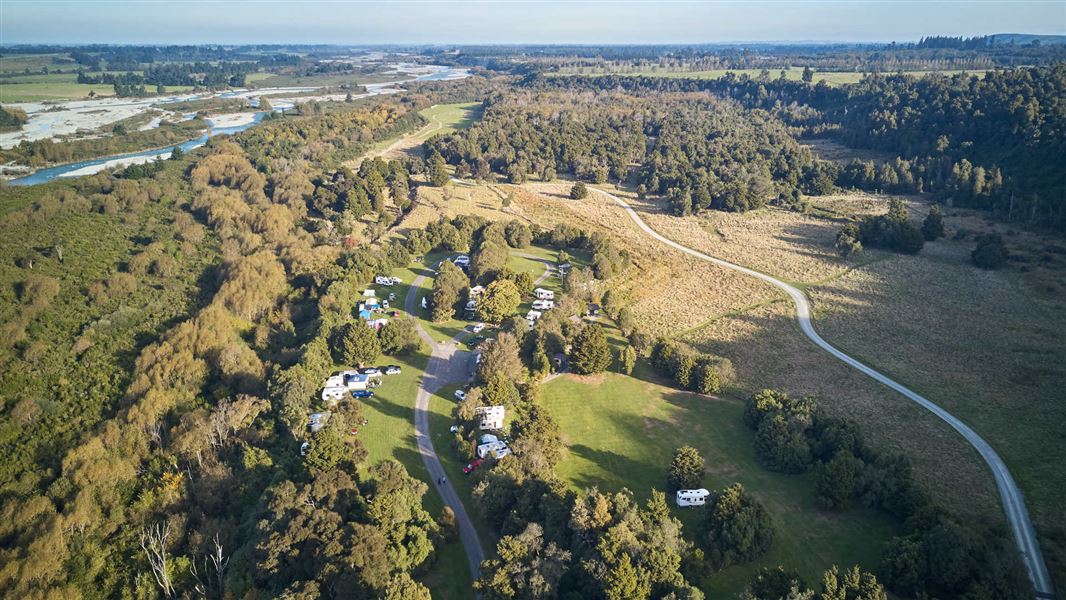 DOC Peel Forest Camping Ground Geraldine New Zealand