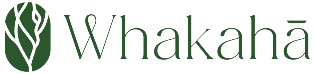 Whakahā -_Primary Logo Green